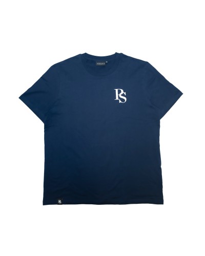 CAMISETA PS ESTAMPADO PEQUEÑO AZUL MARINO