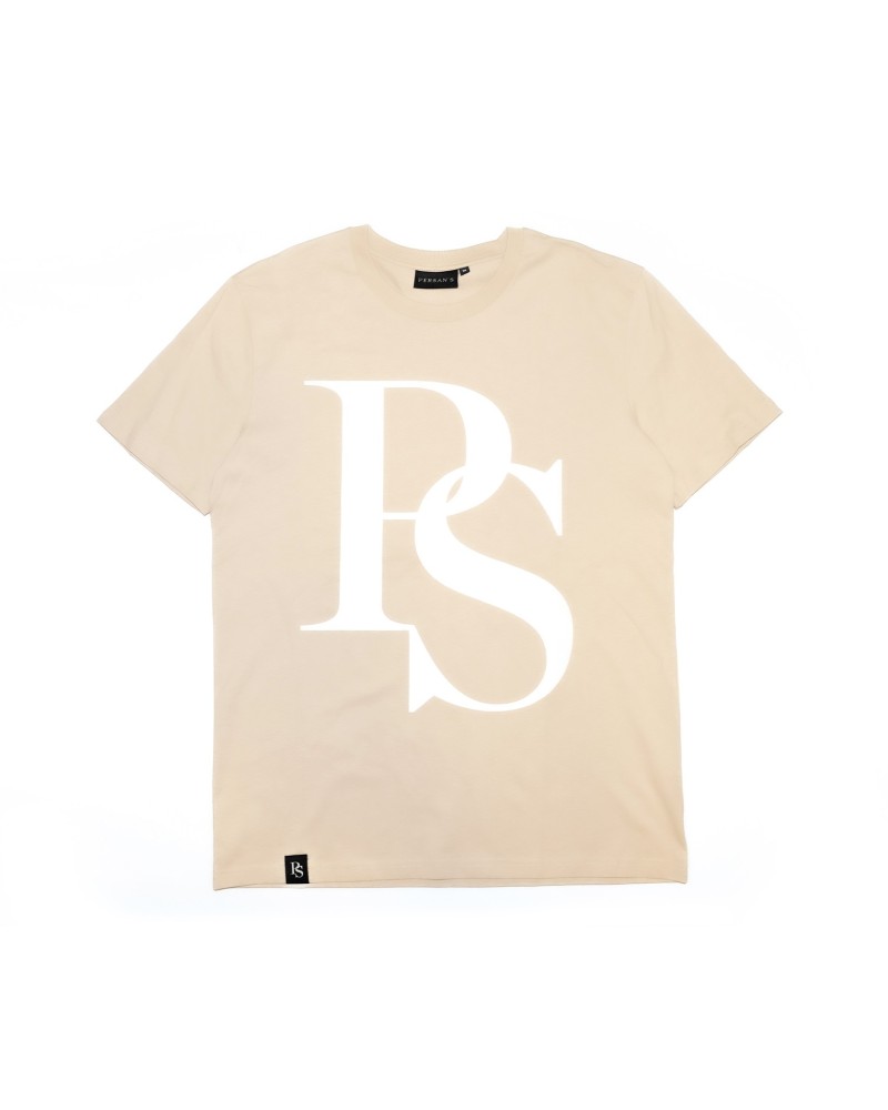 Camiseta PS BEIGE ESTAMPADO GRANDE