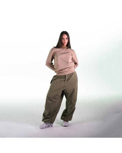 Sudadera Clásica Bordada Wet Sand