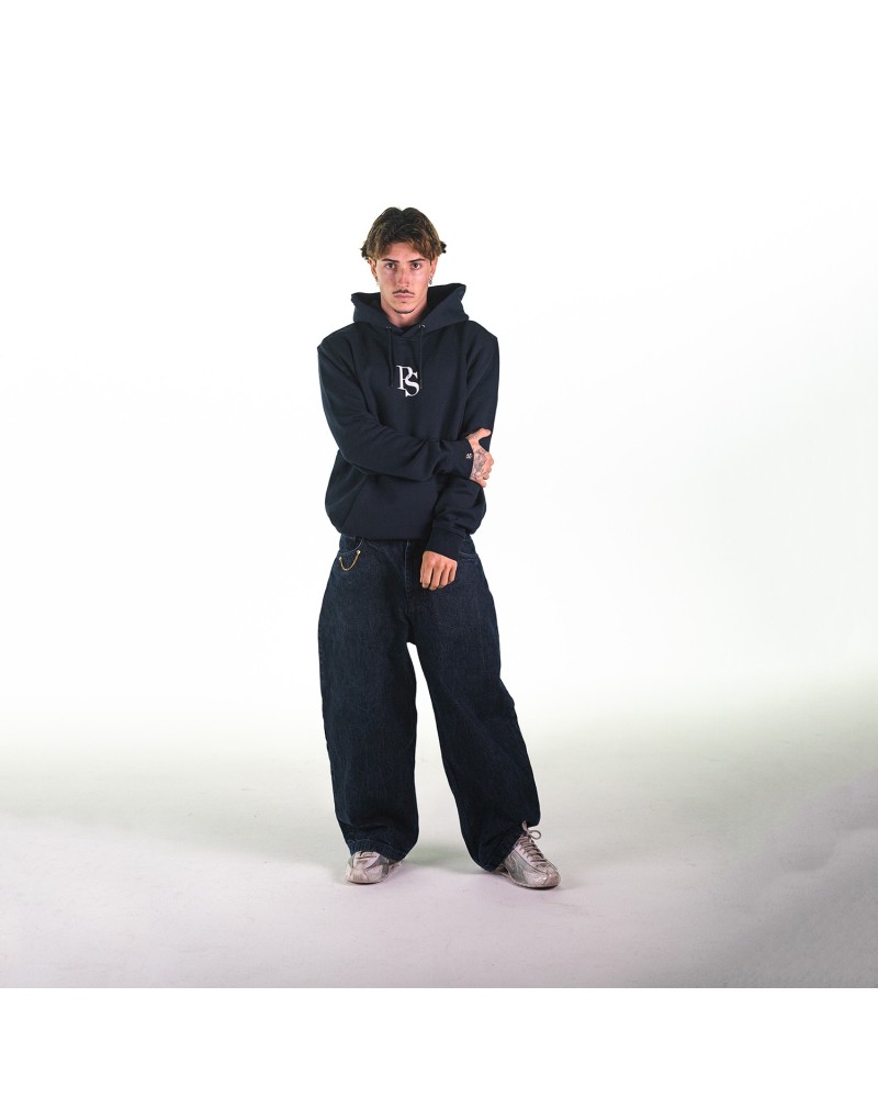 Hoodie Persan´s Gothic Initials Navy