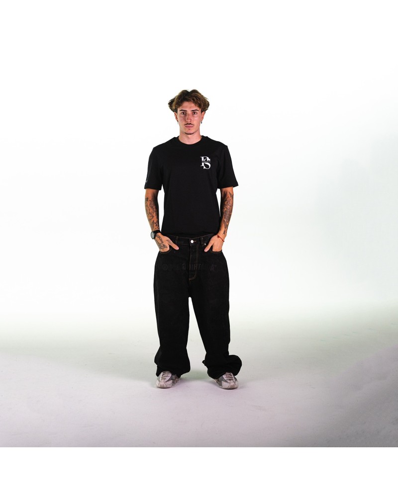 CAMISETA TROPICAL COAST NEGRA